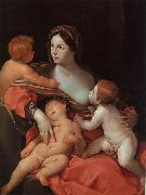 Guido Reni Charity oil on canvas